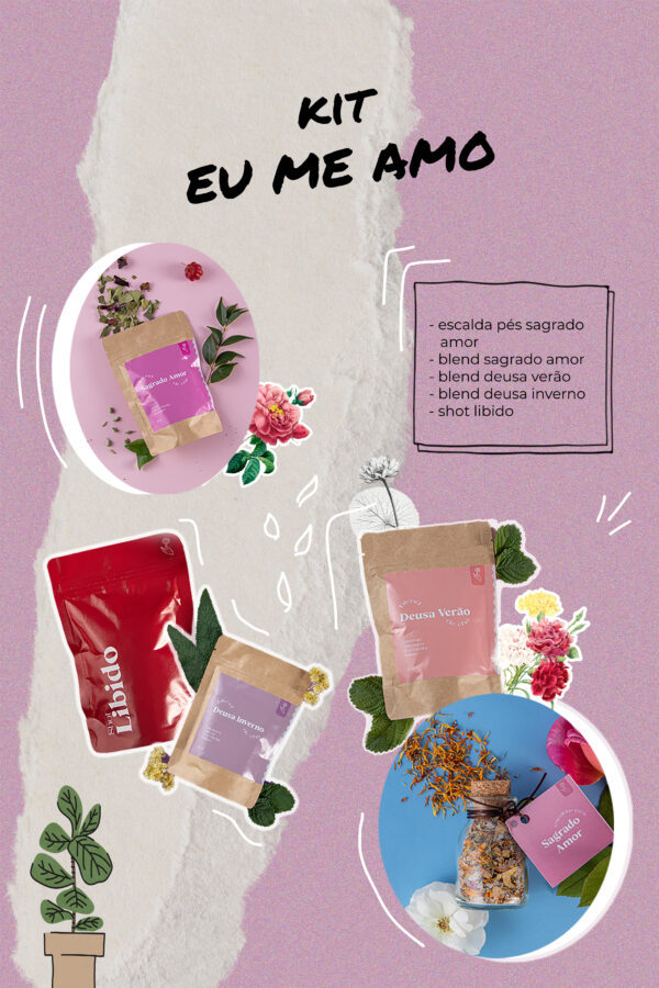 KIT EU ME AMO